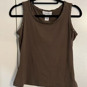 Doncaster Stud Detail Tank Army Green